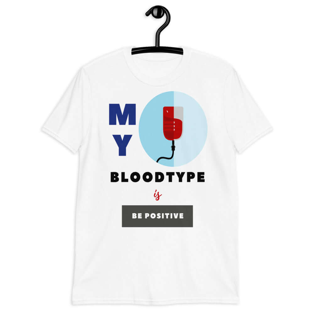 be positive blood type softstyle tee