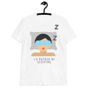 i'd rather be sleeping softstyle tee