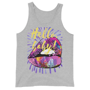 hello baby! tank top (mens)