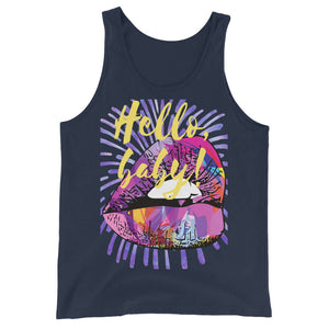 hello baby! tank top (mens)