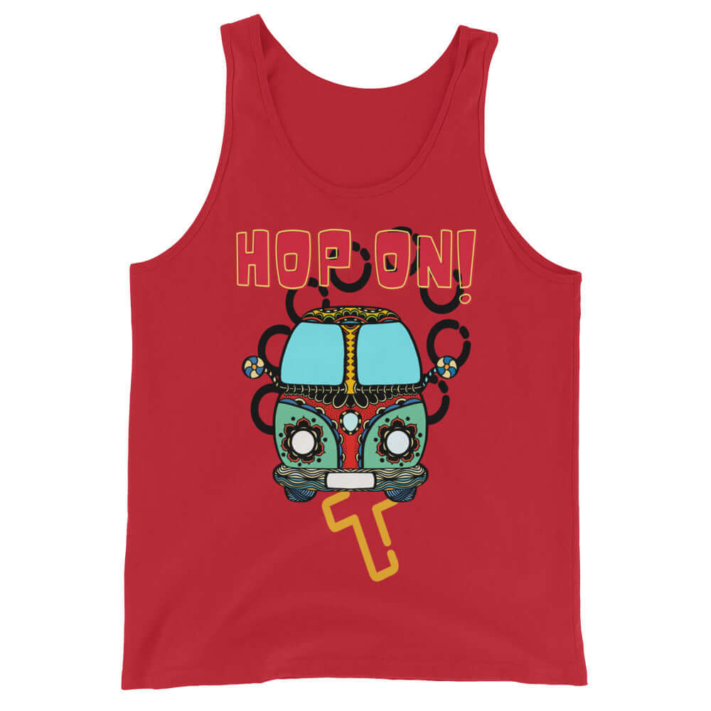 hop on! tank top (mens)