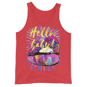 hello baby! tank top (mens)