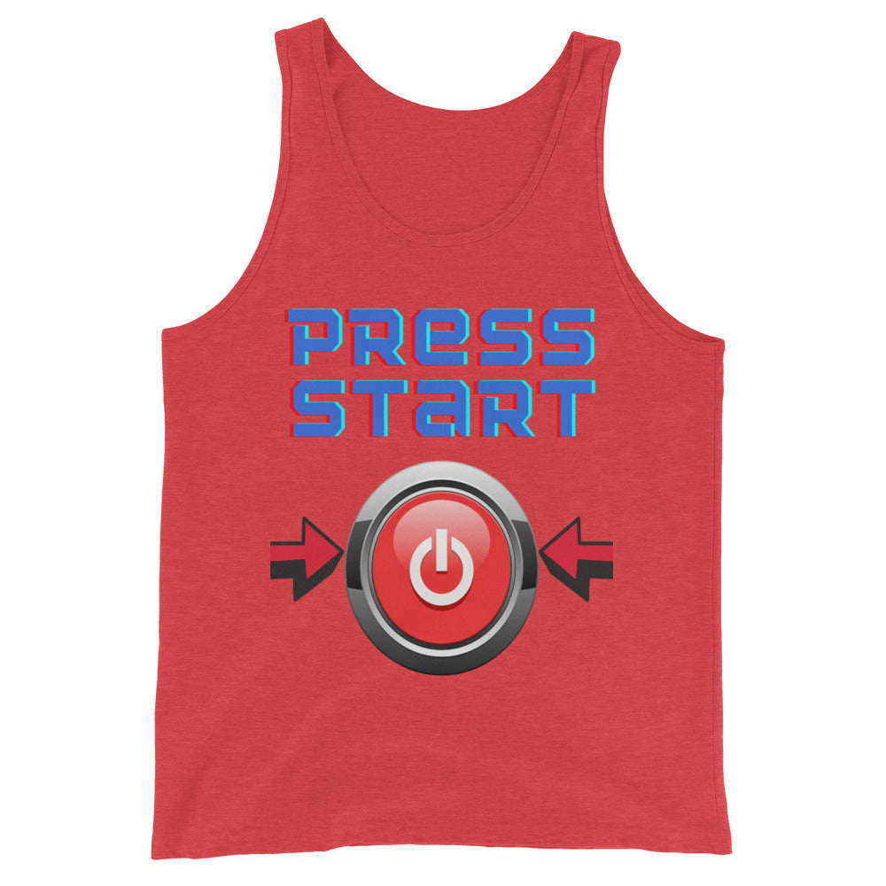 press start tank top (mens)