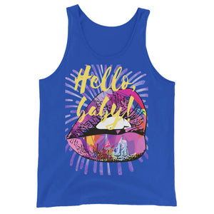 hello baby! tank top (mens)