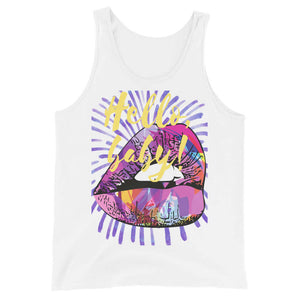 hello baby! tank top (mens)