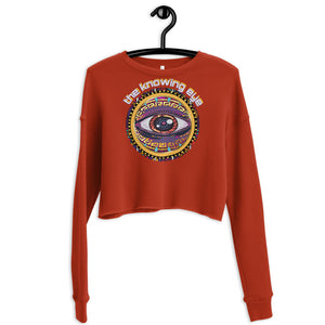 the knowing eye crop sweatshirt