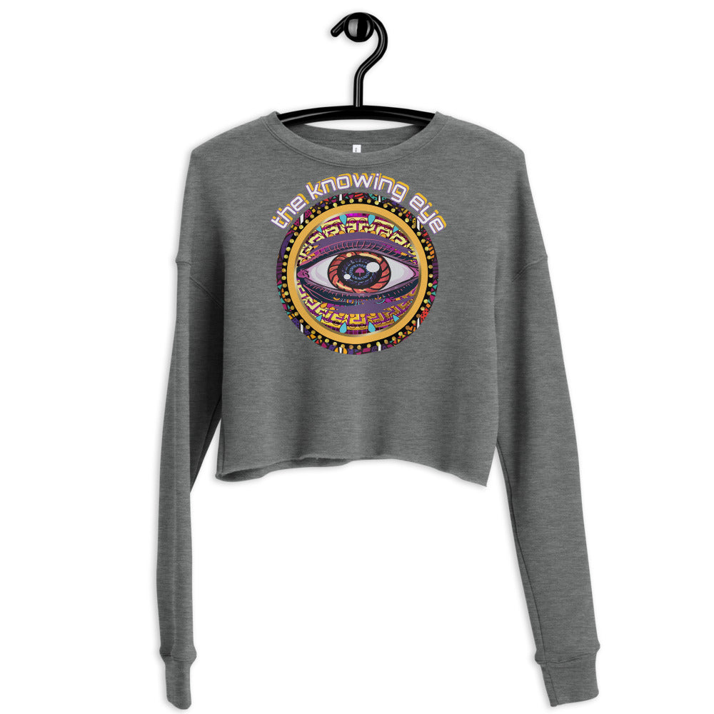 the knowing eye crop sweatshirt