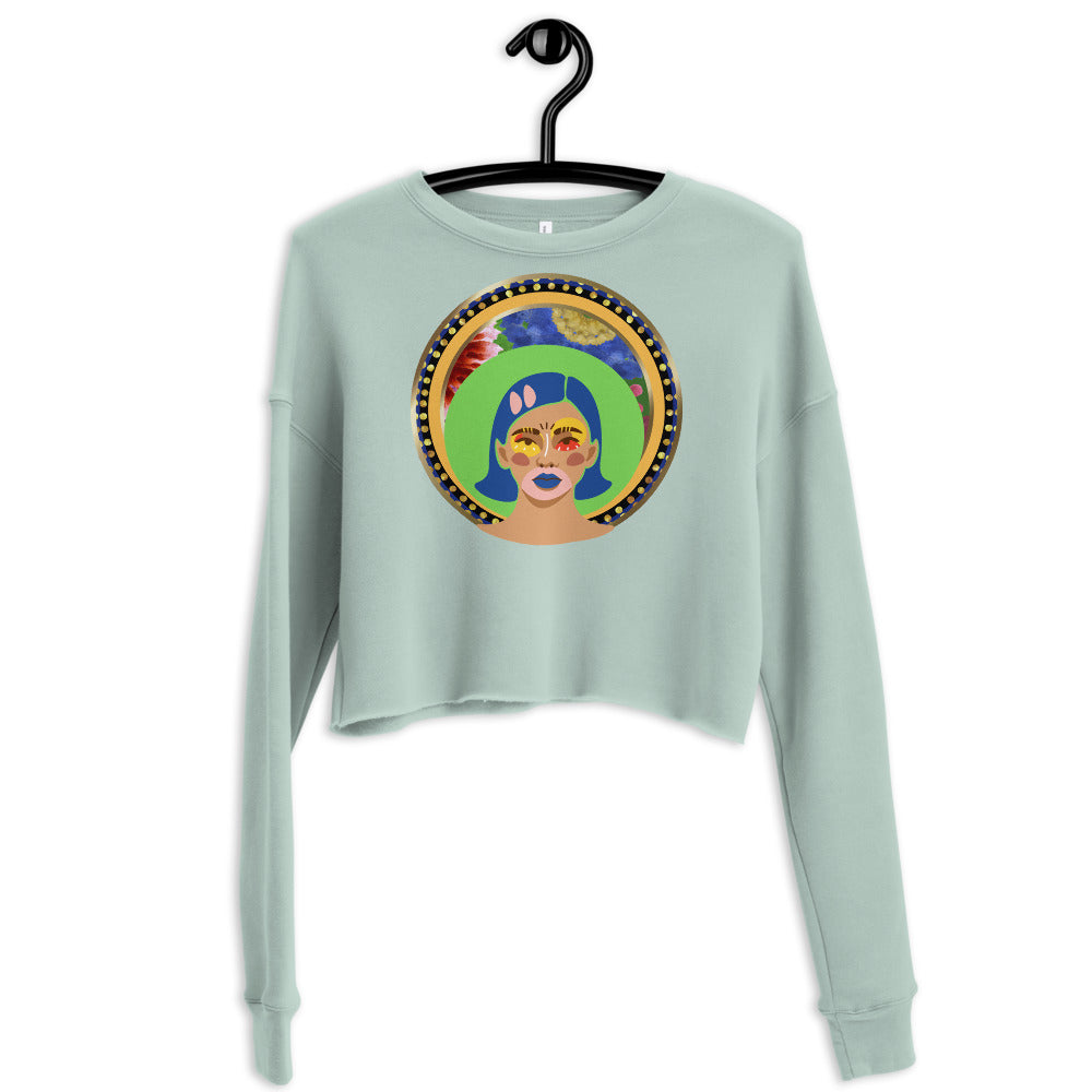 my halo crop sweatshirt