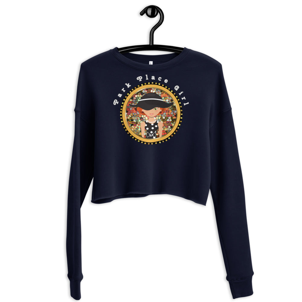 park place girl crop sweatshirt