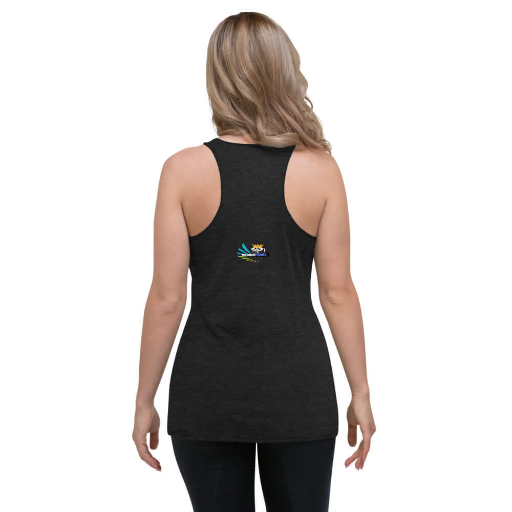 hop on! racerback tank