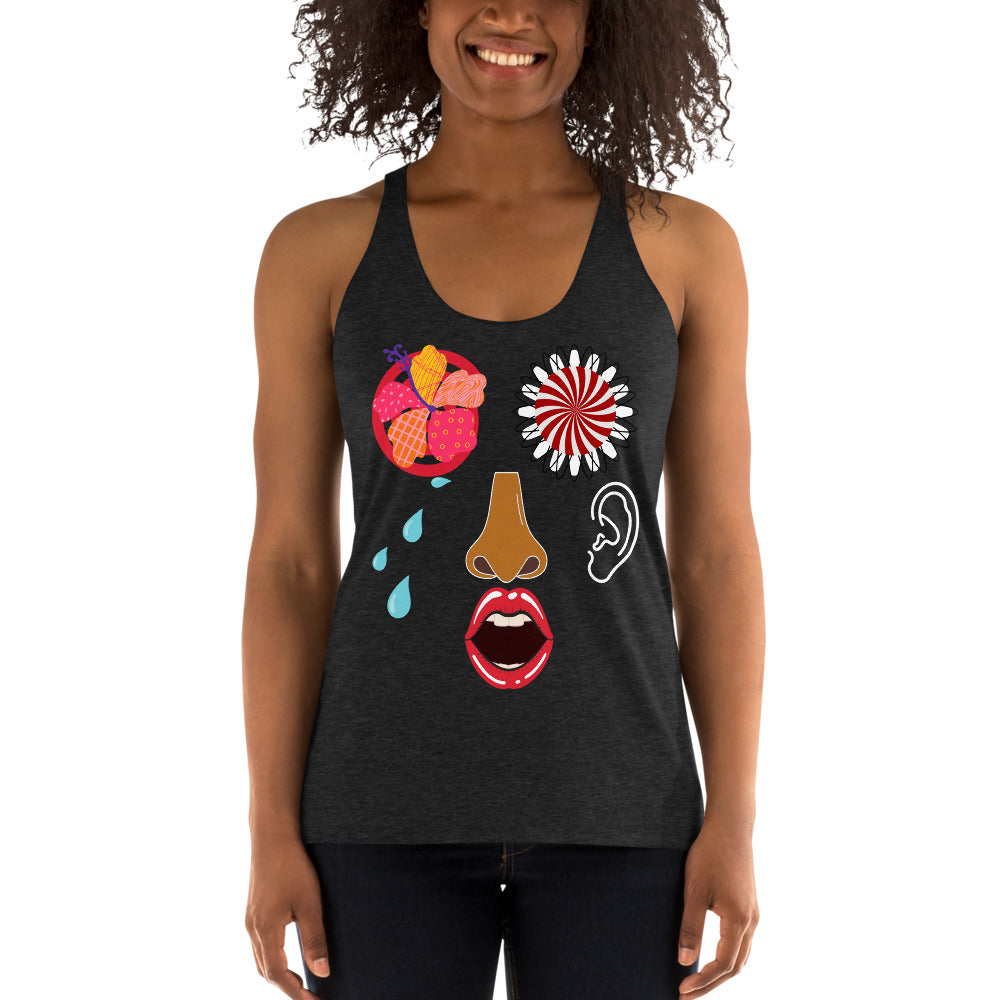 oopsie daisy racerback tank