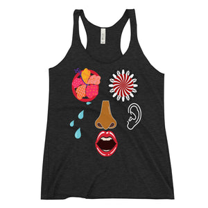 oopsie daisy racerback tank