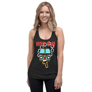 hop on! racerback tank