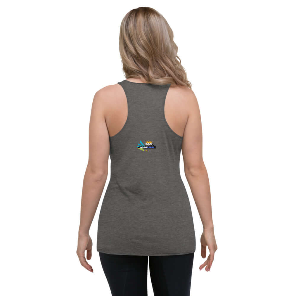 hop on! racerback tank