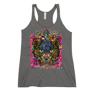 Thunder Kitty Women's Racerback Tank