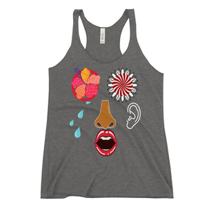 oopsie daisy racerback tank