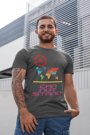 a world divided cannot stand softstyle tee